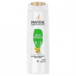 Pantene Şampuan 3in1 Güçlü & Parlak 350 ml