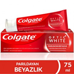 Colgate Diş Macunu Optik Beyaz Parıldayan Beyazlık 75 ml