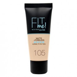 Maybelline Mat Fondöten Fit Me Matte + Poreless No:105 Natural Ivory 30 ml