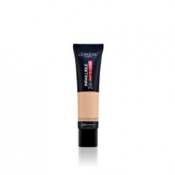 L’Oréal Paris Yüksek Kapatıcı Fondöten Infaillible 24H Matte Cover - 200 Golden Sand 30 ml