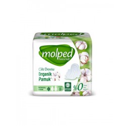 Molped Hijyenik Ped Ultra Pure & Soft Tekli Normal 8'li