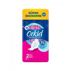 Orkid Hijyenik Ped Ultra Extra Uzun 22'li