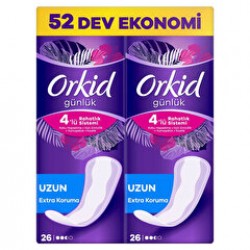 Orkid Günlük Ped Eko Uzun 52'li