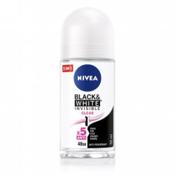 Nivea Black&White Clear Bayan Roll-On 50 ml