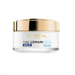 L’Oréal Paris Yaş Uzmanı 30+ Kırışıklık Karşıtı Nemlendirici Gece Kremi 50 ml