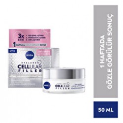 Nivea Gündüz Kremi Hyaluron Cellular Filler + Sıkılaştırıcı SPF15 50 ml