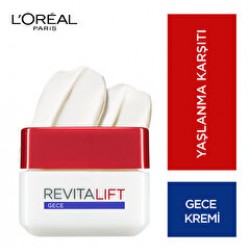 L’Oréal Paris Gece Bakım Kremi Revitalift Yaşlanma Karşıtı 50ml