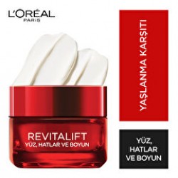 L’Oréal Paris Revitalift Yüz Hatlar ve Boyun Yenileyici Krem