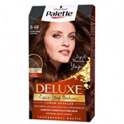 Palette Deluxe Saç Boyası 6-68 Karamel Kahve 50 ml