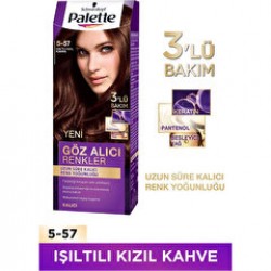 Palette Saç Boyası Naturals Göz Alıcı Renkler 5-57