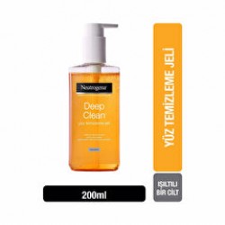 Neutrogena Yüz Temizleme Jeli Deep Clean 200 ml