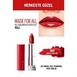 Maybelline New York Ruj - Color Sensational Made For All Lipstick 385