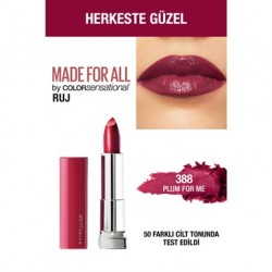 Maybelline New York Ruj Color Sensational Made For All Lipstick 388